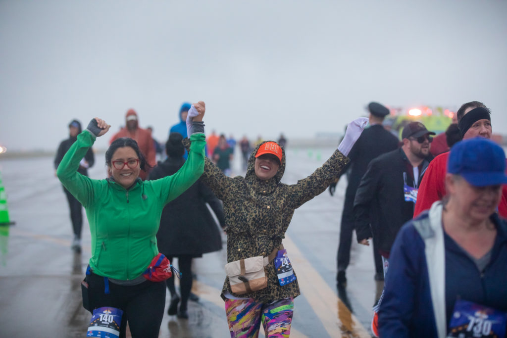 FinishLineArmsUp