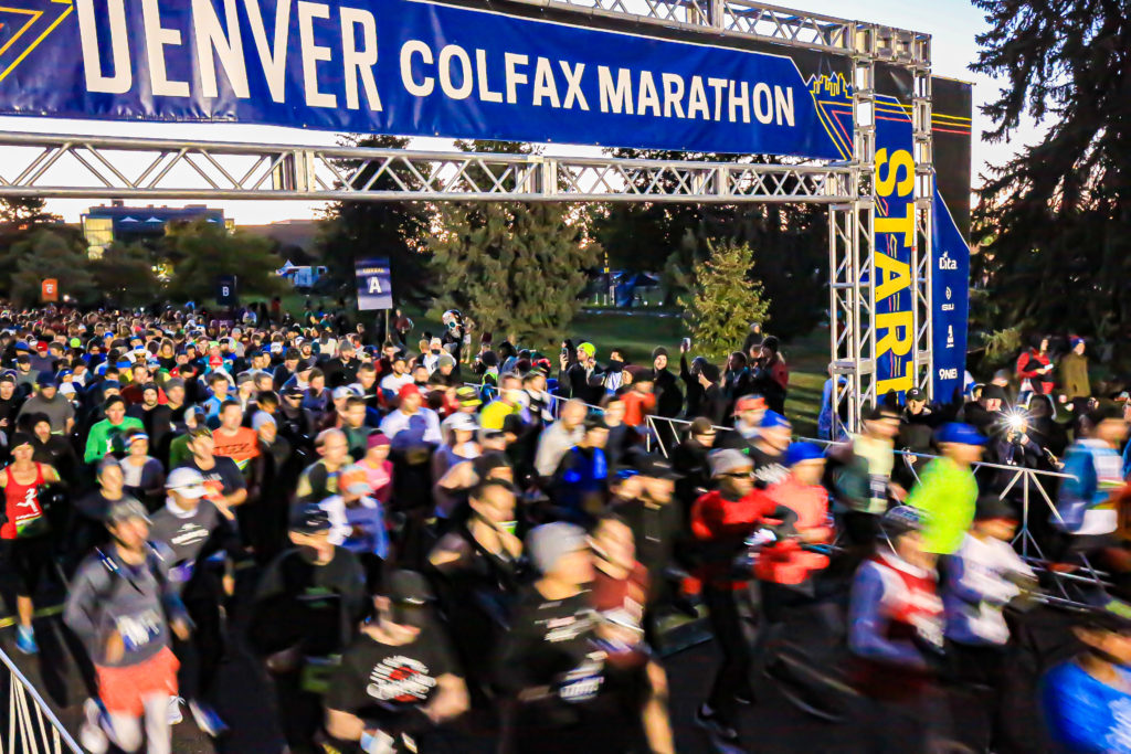 Denver Marathon in Colorado Denver Colfax Marathon