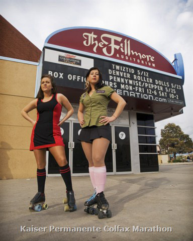 Denver rollerdolls, rollerdolls, colfax rollerdolls, colorado marathon course