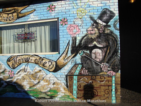 Colfax street art, Denver art, Denver history, Denver marathon, Colfax avenue, Marry me