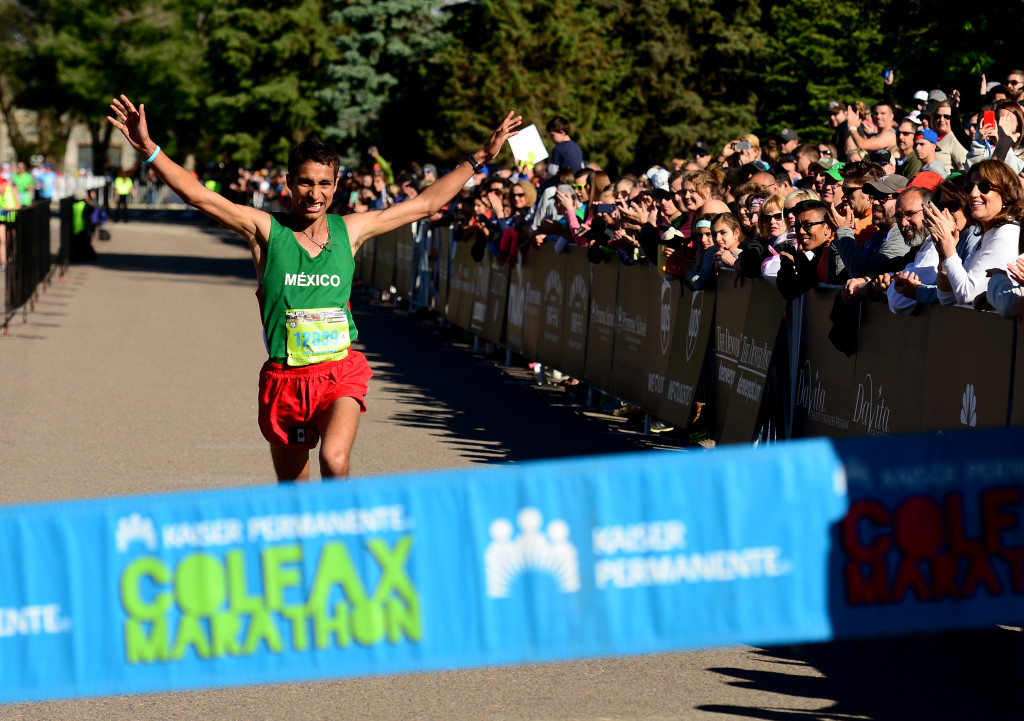 The 10th annual Colfax Marathon and Half Marathon which started and