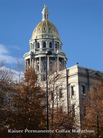 marathon, denver capitol, capitol building, 5280, denver marathon by capitol,