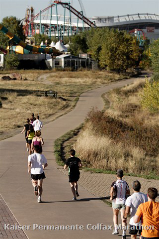 elitches, marathon course, marathon relay, downtown marathon, denver marathon