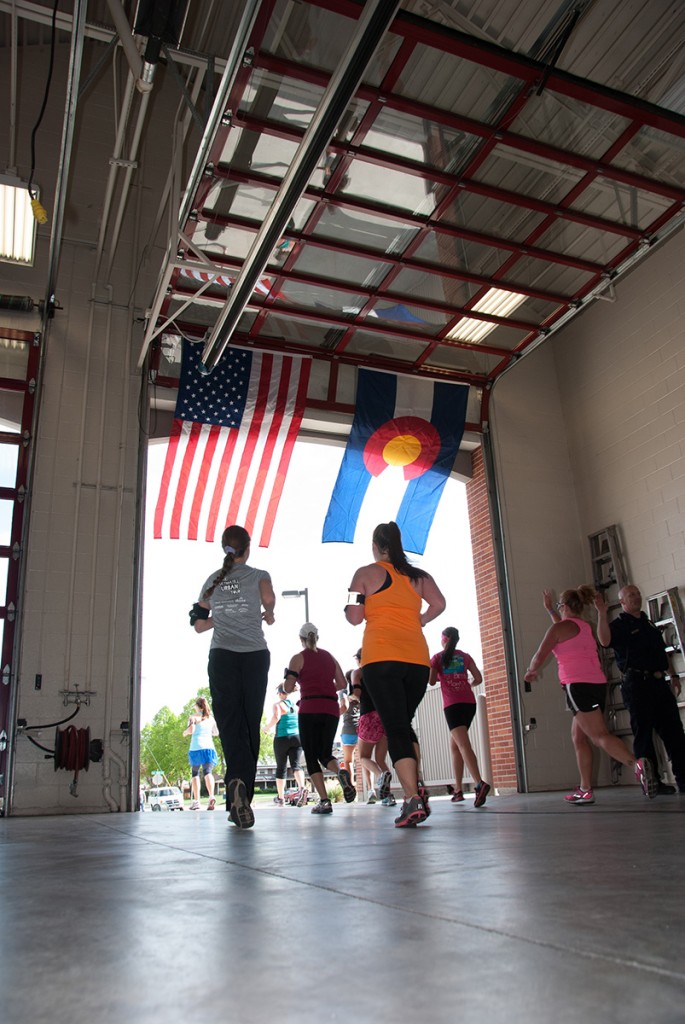 marathon through firestation, colfax half marathon, half marathon through firestation, aurura fire, denver fire